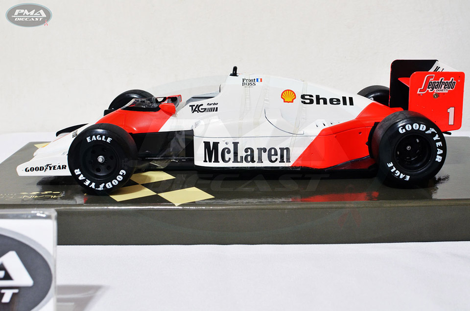 ALAIN PROST 1986 MCLAREN MP4/2C 1:18